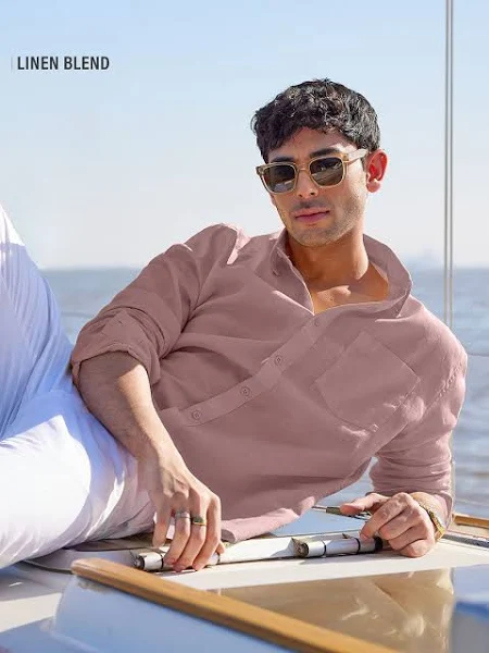 Men's Solid Casual Shirt